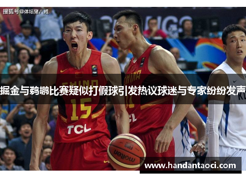 掘金与鹈鹕比赛疑似打假球引发热议球迷与专家纷纷发声